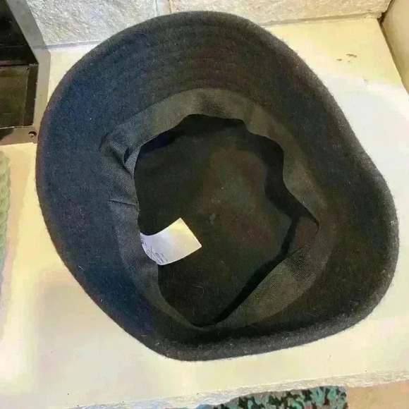 Uniqlo 100% Felted Wool Adjustable Rim Bucket Hat Unisex - Picture 3 of 7